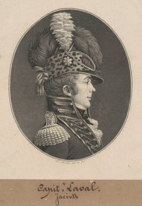 Jacinto Laval autorstwa Charles B. J. Févret de Saint Mémin