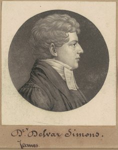James Dewar Simons autorstwa Charles B. J. Févret de Saint Mémin