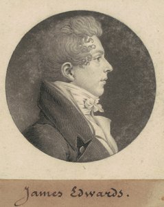 James Edwards autorstwa Charles B. J. Févret de Saint Mémin