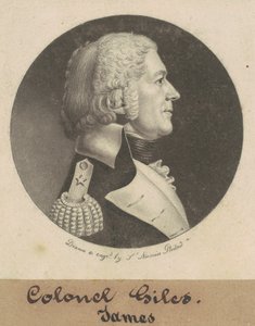 James Giles autorstwa Charles B. J. Févret de Saint Mémin