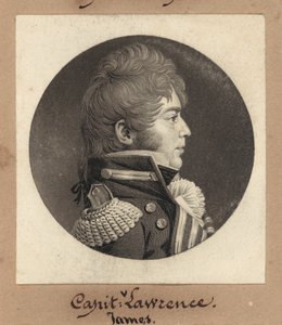 James Lawrence autorstwa Charles B. J. Févret de Saint Mémin