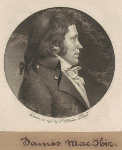 James Mushir autorstwa Charles B. J. Févret de Saint Mémin