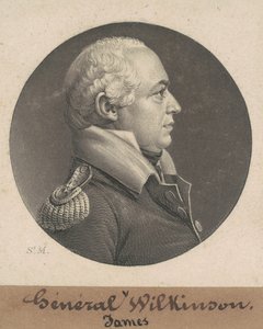 James Wilkinson autorstwa Charles B. J. Févret de Saint Mémin