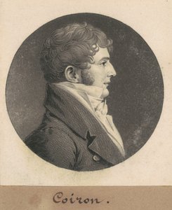 Jean Joseph Coiron autorstwa Charles B. J. Févret de Saint Mémin