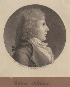 John Allen autorstwa Charles B. J. Févret de Saint Mémin