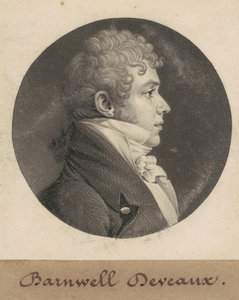 John Barnwell Deveaux autorstwa Charles B. J. Févret de Saint Mémin