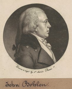 Jan Bohlen autorstwa Charles B. J. Févret de Saint Mémin