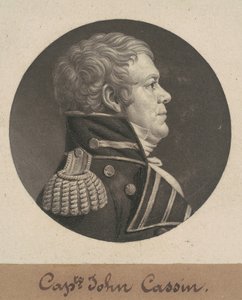 John Cassin autorstwa Charles B. J. Févret de Saint Mémin