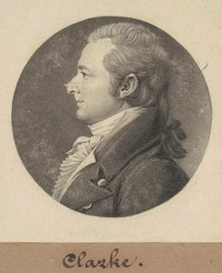 John Clarke autorstwa Charles B. J. Févret de Saint Mémin