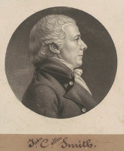 John Cotton Smith autorstwa Charles B. J. Févret de Saint Mémin