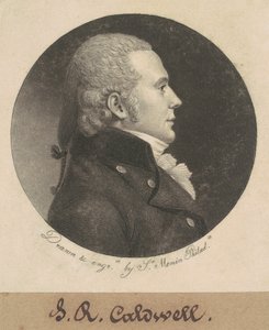 John Edwards Caldwell autorstwa Charles B. J. Févret de Saint Mémin