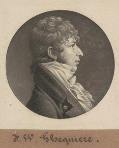 Jan Franciszek William Ghequiere autorstwa Charles B. J. Févret de Saint Mémin