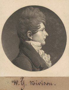 John Garland Mosby autorstwa Charles B. J. Févret de Saint Mémin