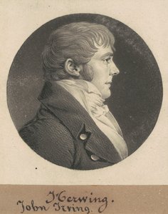 John Irving autorstwa Charles B. J. Févret de Saint Mémin