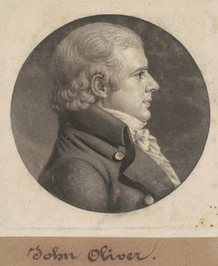 John Oliver autorstwa Charles B. J. Févret de Saint Mémin