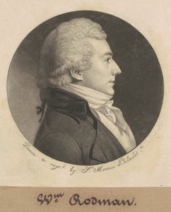 John Rodman autorstwa Charles B. J. Févret de Saint Mémin