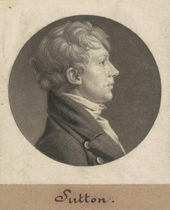 Johna Suttona autorstwa Charles B. J. Févret de Saint Mémin