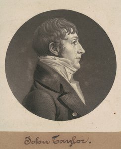 John Taylor autorstwa Charles B. J. Févret de Saint Mémin