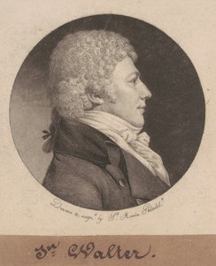 John Walter autorstwa Charles B. J. Févret de Saint Mémin