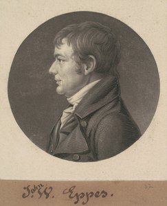 John Wayles coś autorstwa Charles B. J. Févret de Saint Mémin