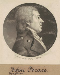 Jonathan Brace, Jr. autorstwa Charles B. J. Févret de Saint Mémin