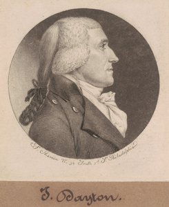 Jonathan Dayton autorstwa Charles B. J. Févret de Saint Mémin