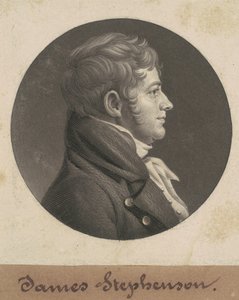 Joseph Hopper Nicholson autorstwa Charles B. J. Févret de Saint Mémin