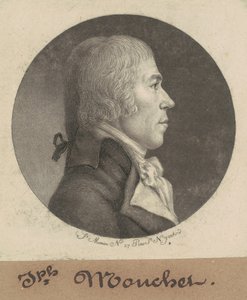 Józef Mouchet autorstwa Charles B. J. Févret de Saint Mémin