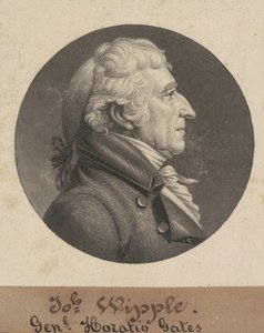 Józef Whipple autorstwa Charles B. J. Févret de Saint Mémin