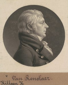 Kiliaen Kiliaen Van Rensselaer autorstwa Charles B. J. Févret de Saint Mémin