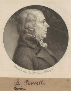 Życie Powell autorstwa Charles B. J. Févret de Saint Mémin