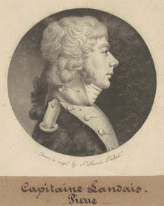 Louis Landais autorstwa Charles B. J. Févret de Saint Mémin