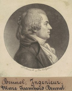 Marc Isambard Brunel autorstwa Charles B. J. Févret de Saint Mémin