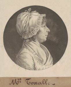 Margaret Smith Foxall autorstwa Charles B. J. Févret de Saint Mémin