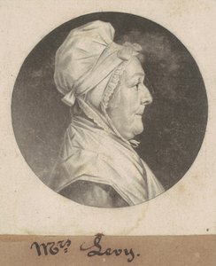 Martha Lampley Levy autorstwa Charles B. J. Févret de Saint Mémin