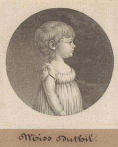 panna Dutilh autorstwa Charles B. J. Févret de Saint Mémin
