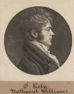 Nathaniela Williamsa autorstwa Charles B. J. Févret de Saint Mémin