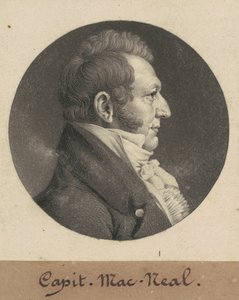 Neil McNeill autorstwa Charles B. J. Févret de Saint Mémin