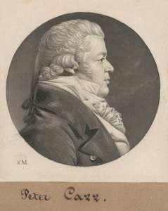 Piotr Carr autorstwa Charles B. J. Févret de Saint Mémin