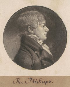 R. Philips autorstwa Charles B. J. Févret de Saint Mémin