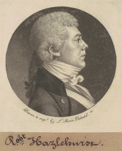 Robert Hazlehurst autorstwa Charles B. J. Févret de Saint Mémin