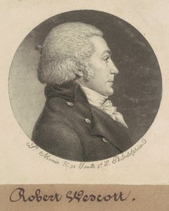 Robert Wescott autorstwa Charles B. J. Févret de Saint Mémin