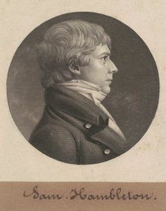 Samuel Hambleton autorstwa Charles B. J. Févret de Saint Mémin