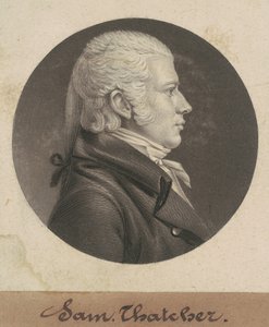 Samuel Thatcher autorstwa Charles B. J. Févret de Saint Mémin