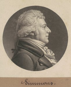 Simmons autorstwa Charles B. J. Févret de Saint Mémin