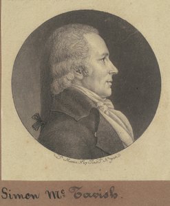 Szymon McTavish autorstwa Charles B. J. Févret de Saint Mémin