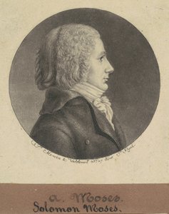 Salomon Mojżesz autorstwa Charles B. J. Févret de Saint Mémin