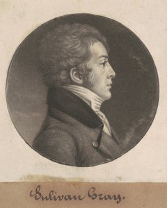 sullivan szary autorstwa Charles B. J. Févret de Saint Mémin
