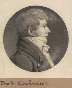 Thomas Cochran autorstwa Charles B. J. Févret de Saint Mémin