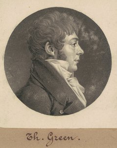 Tomasz Green autorstwa Charles B. J. Févret de Saint Mémin